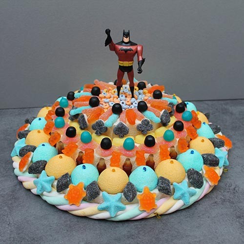 Achat Gateau De Bonbons Super Heros Batman Bonbon A Gogo Com