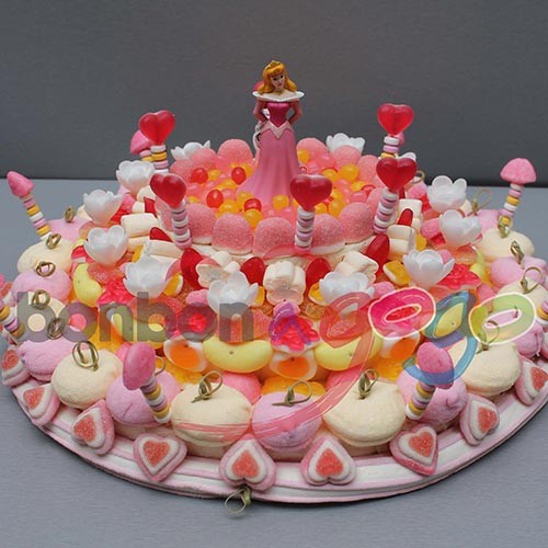 Acheter Gateau De Bonbons Princesse Aurore Bonbon A Gogo Com